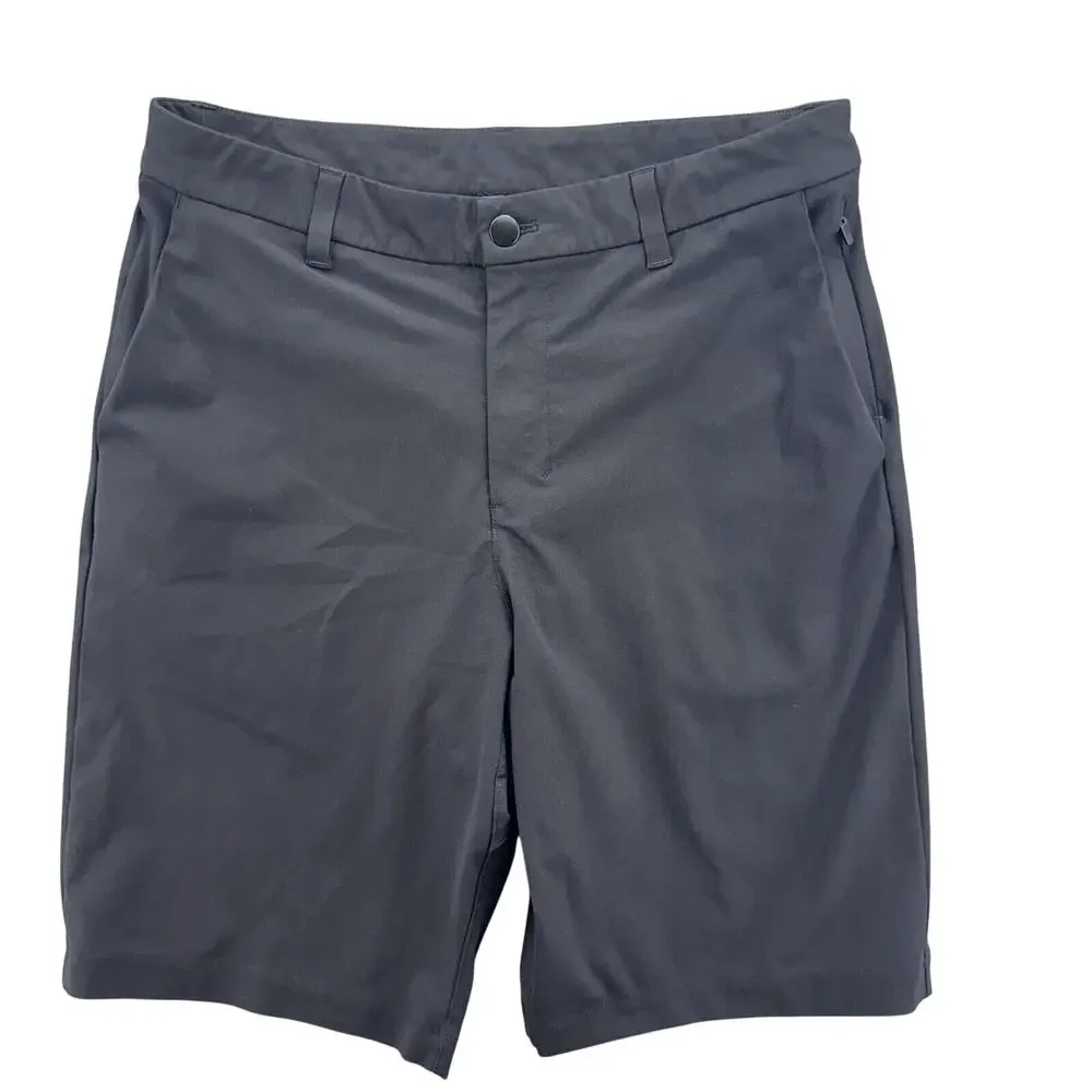 Lululemon Mens Relaxed Commission Shorts Size 30‎ Black 10